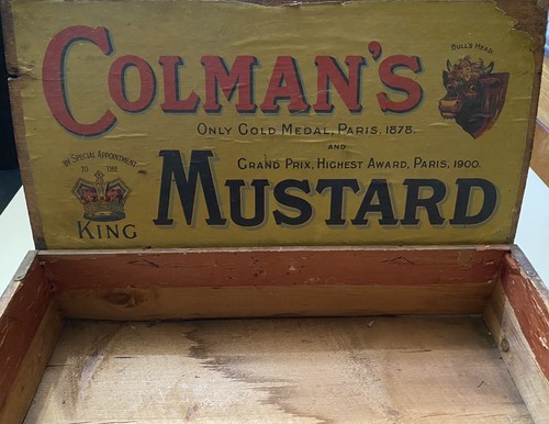 Antique colman mustard - colman's,
