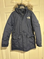 The North Face Men's McMurdo Parka Coat - Size Medium in Summit Navy 