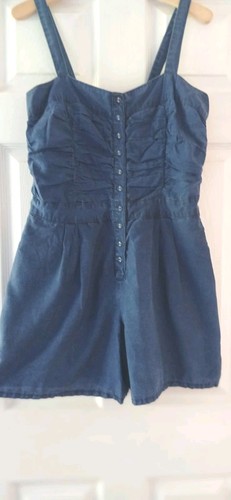 Reiss 1971 denim playsuit - 1971,