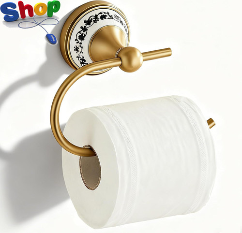 Toilet paper holder antique - toilet,