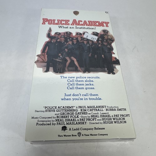Police academy vhs - police,