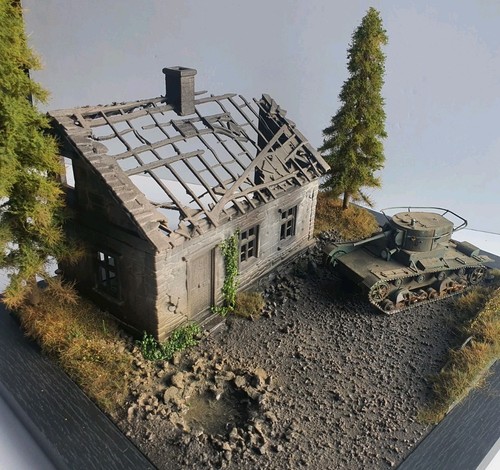 Framed ww2 normandy - 1/35,