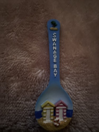 Swanage bay spoon shape magnet - swanage,