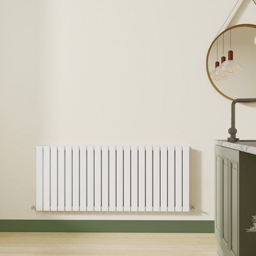 Flat panel radiator horizontal - panel,