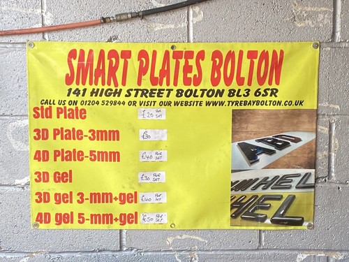 Plate services car and van - services,