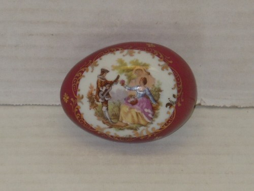 Vintage limoges france egg - limoges,