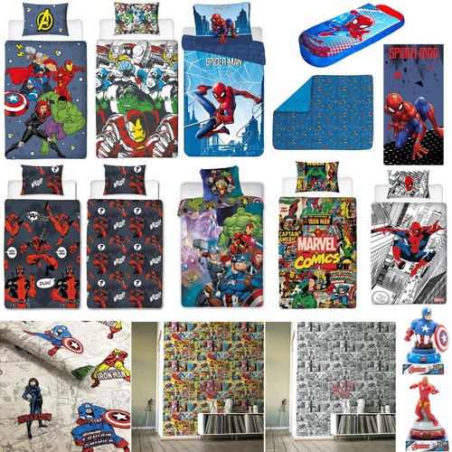 Marvel superheroes bedroom - marvel,