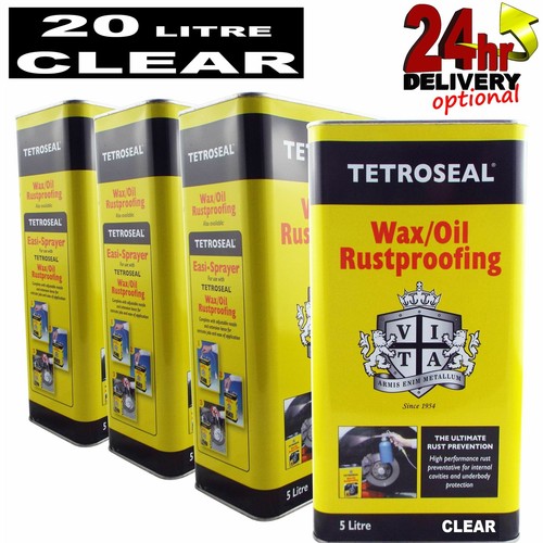 Tetroseal waxoil clear 20l car - waxoil,