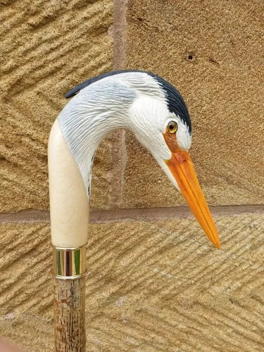 Wooden walking stick - walking,