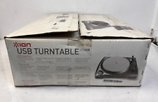 ION iTTUSB USB Turntable With Direct To Digital Conversion PC/MAC - New Boxed