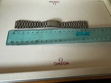 Omega 1162 173 Stainless Steel 20mm Speedmaster Mark II Logo Vintage 145014