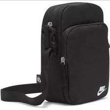 Ni*ke Heritage Crossbody Man Bag Pouch Black Messenger Shoulder Bag Hand