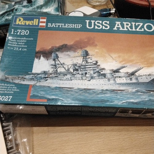 Revell model kits ships uss - model,