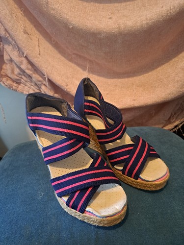 Ladies summer wedges - h&m, slip