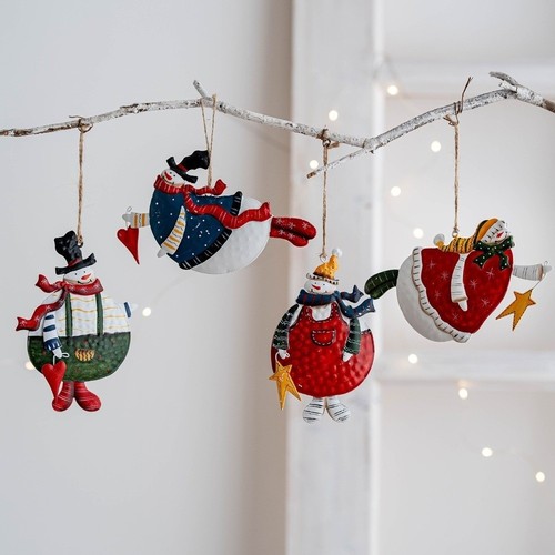 Retro metal xmas tree - retro,
