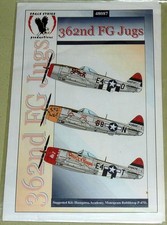 Eagle Strike Decals 48087 P-47D Thunderbolt 362FG decal in 1:48 Scale