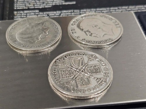 Pre 1947 silver coins - oz,