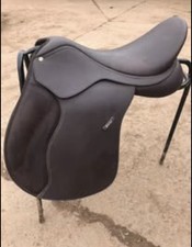 Wintec 500 Wide Cair Adjustable Gullet Brown 17.5"