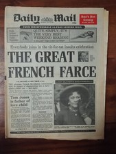 Newspapers July  1989 back issues  Birthday Gift Tabloid and Broadsheets