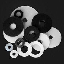 White Black O-ring Silicone