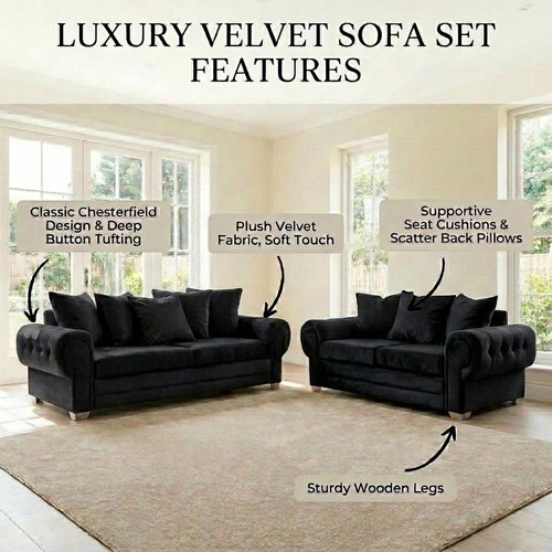Verona sofa set 3 - set, 1,2,3