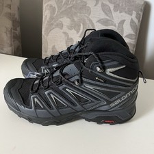 Salomon X Ultra Mid GTX Mens Hiking Boots Grey Size 9.5