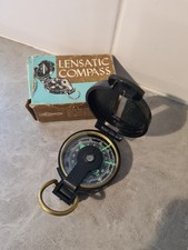 Vintage Lensatic Engineers Compass