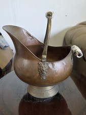 Vintage Decorative Brass Coal
