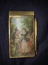 Vintage french gold metal - ,
