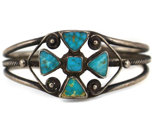 Navajo turquoise and silver - and,
