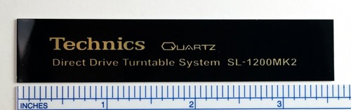 Technics 1200mk2 turntable - technics,