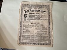 John Bull free insurance gift
