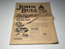 John Bull December 14th 1929 Newspaper Magazine No.1226