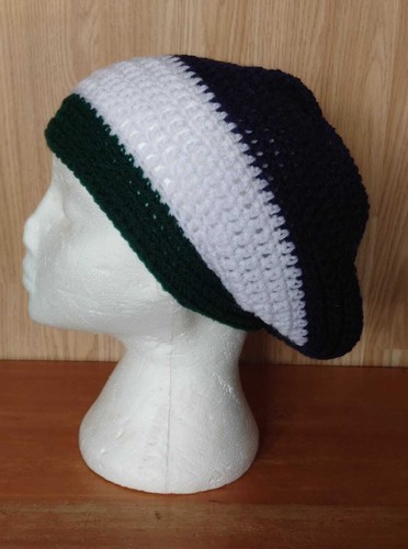 Rasta tam beanie hat crochet - beanie,