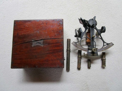 Antique sextant circa 1840 - -,
