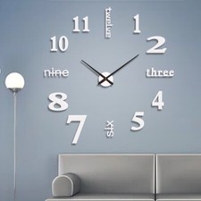 Wall Clock Stickers Large