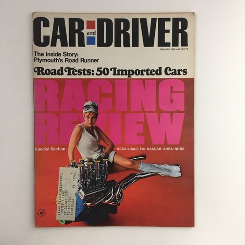 Car and driver magazine - and,