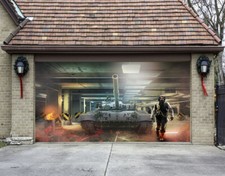 3D Tank Warrior N007 Garage