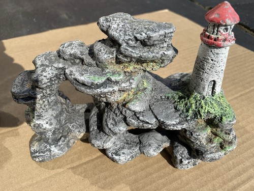 Lighthouse ornament for fish - lighthouse,