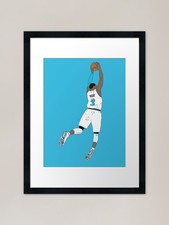 Dwyane Wade Vice Framed Art