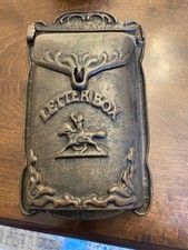 VTG Cast Iron Wall Mailbox