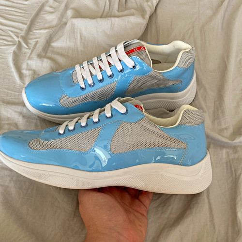 Light blue prada cups