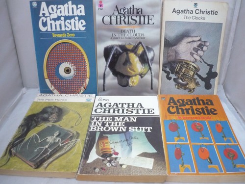 Agatha christie paperbacks - 6,