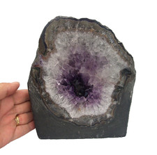 Amethyst Quartz Cathedral Geode Cave Natural Crystal Large Cluster 3.7kg 18.5cm