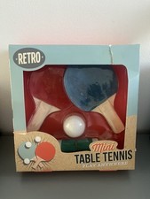 Retro Mini Table Tennis Set