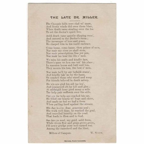 Milton campsie - milton, of