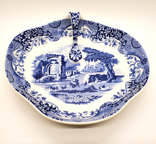 Spode italian blue handled - blue,