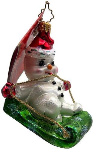 Christopher radko frosty snow - christopher,