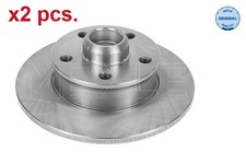 X2 PCS REAR BRAKE DISC ROTOS