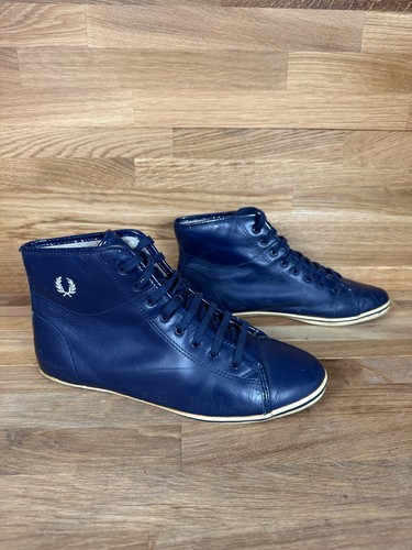 Fred perry womens blue leather - perry,